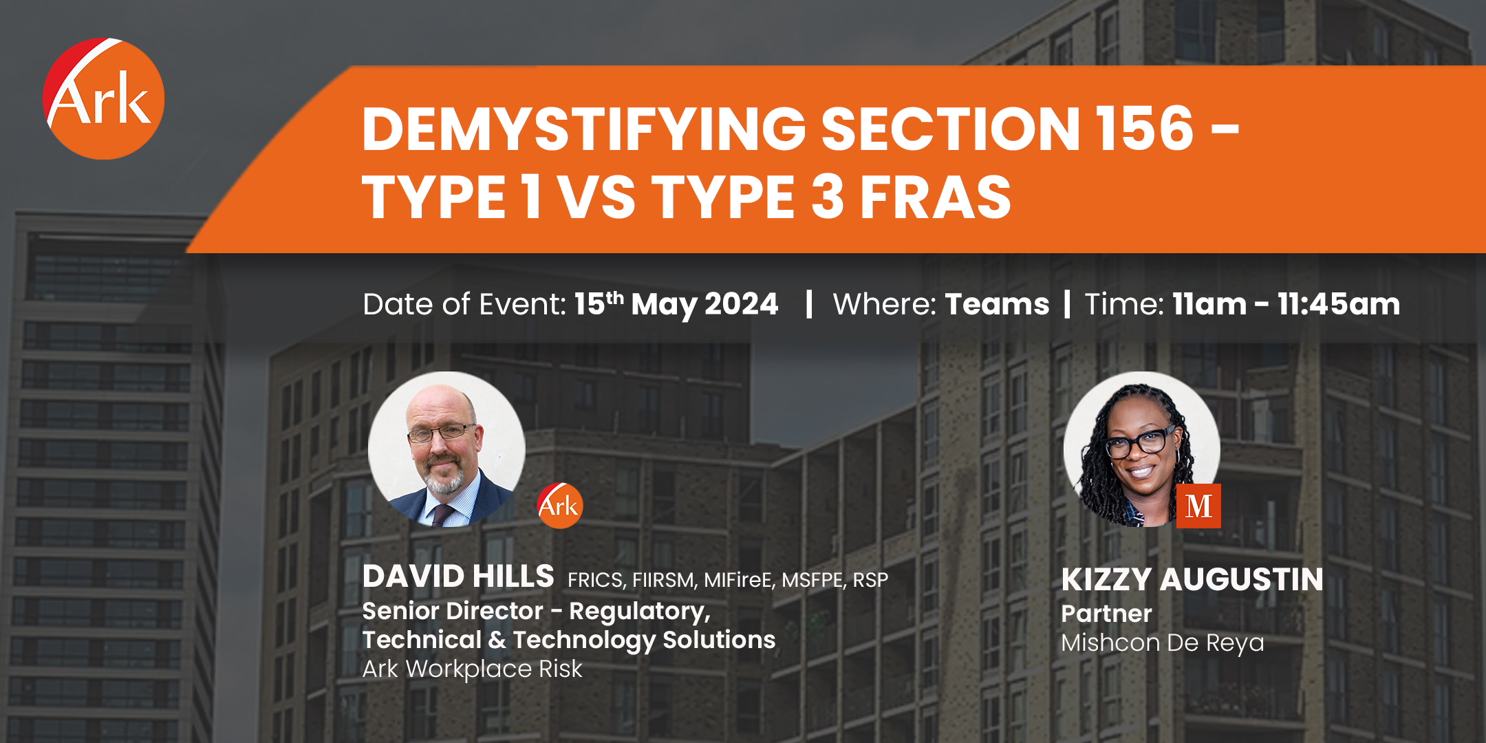 Webinar - Demystifying Section 156 – Type 1 vs Type 3 FRAs